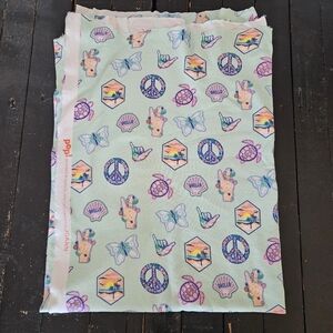 Pop! Joann Jersey Knit Fabric Trendy Colorful Icon Peace Butterfly Beach Turtle